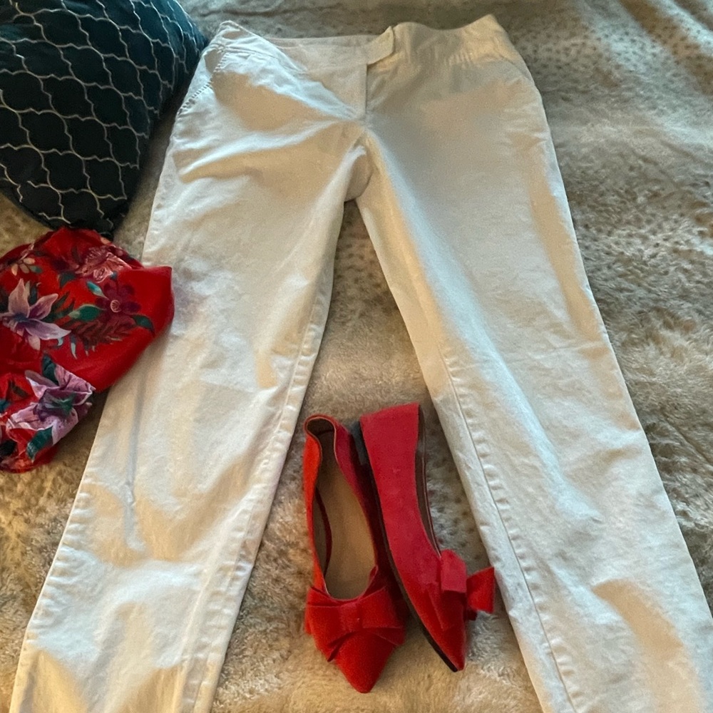White dress pants by Kenar